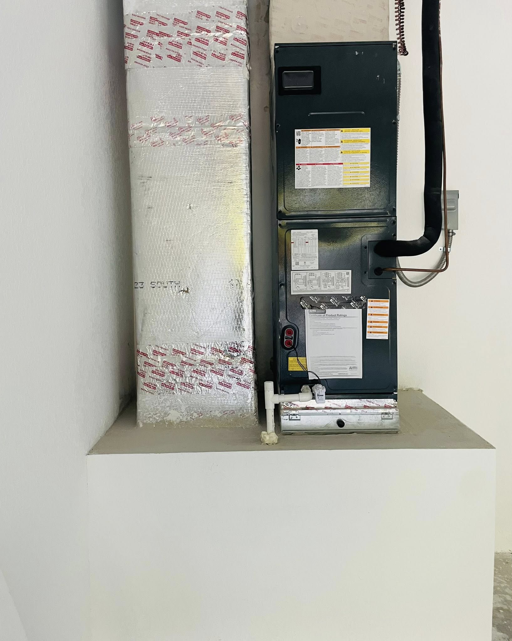 Air handler horizontal suspendido